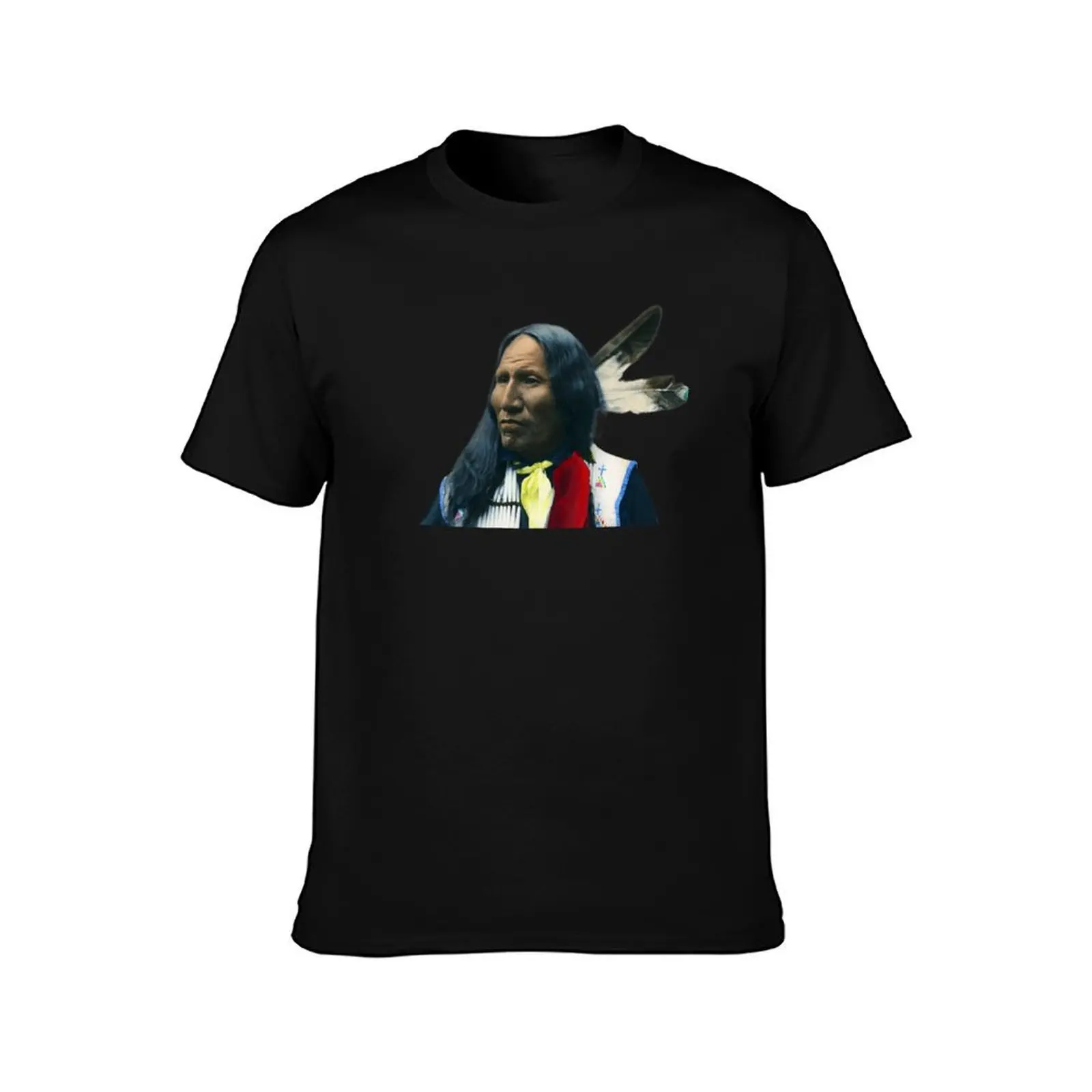 Strikes With Nose - Oglala Sioux - 1899 Photochrom T-Shirt Plus Size Gym Sports T-Shirt