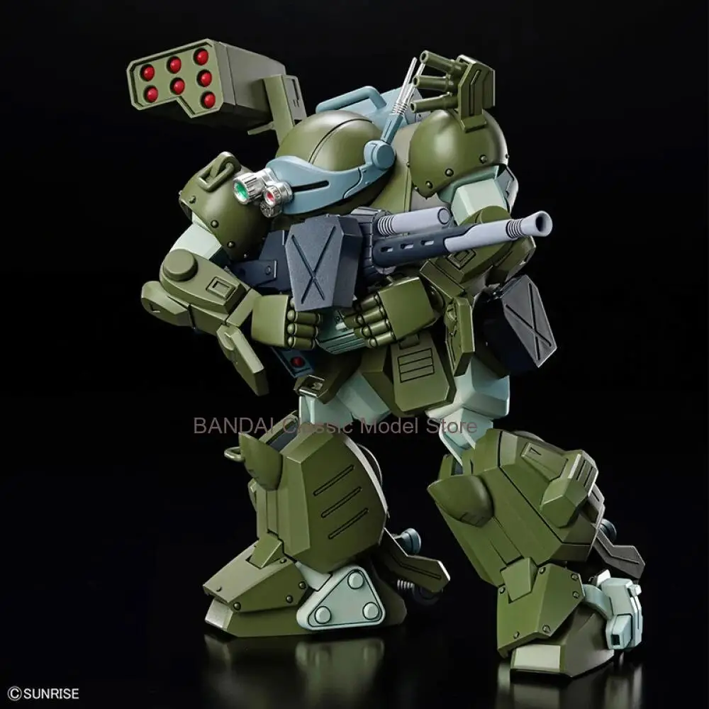 

Bandai Genuine HG 1/144 ATM-09-STTC SCOPEDOG TURBO CUSTOM Anime figure Movable toy Anime Peripheral Doll for Collectors
