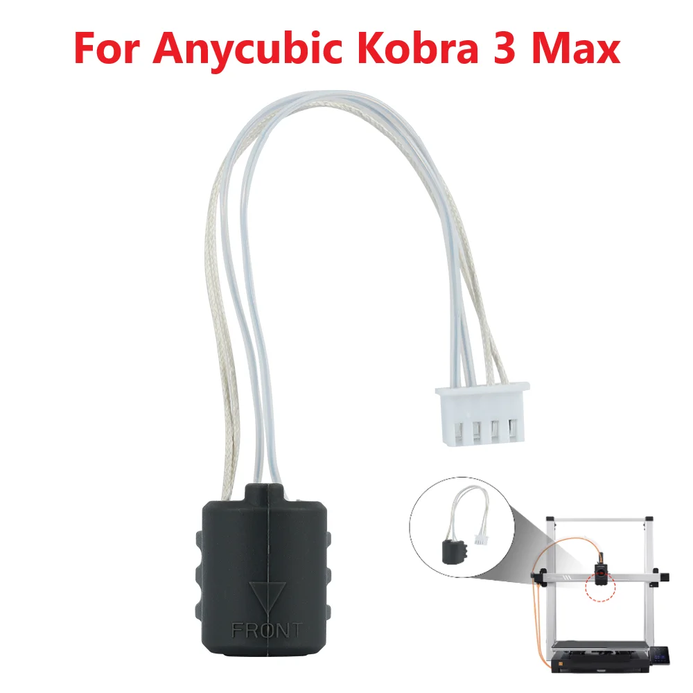 

For Anycubic Kobra 3 Max Hotend Assembly Replacement for Original 3D Printer Accessories For Kobra 3 Max Hotend Kit