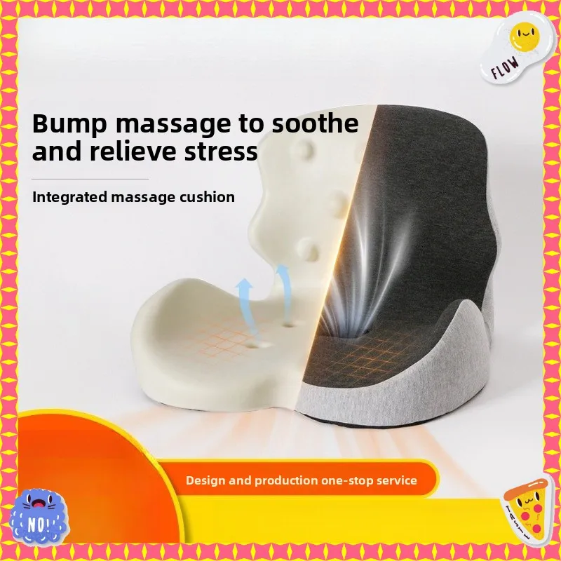 

Имитирующий 3D массаж рук человека, сидящий на интегрированной подушке для поддержки талии, массажная подушка сиденья