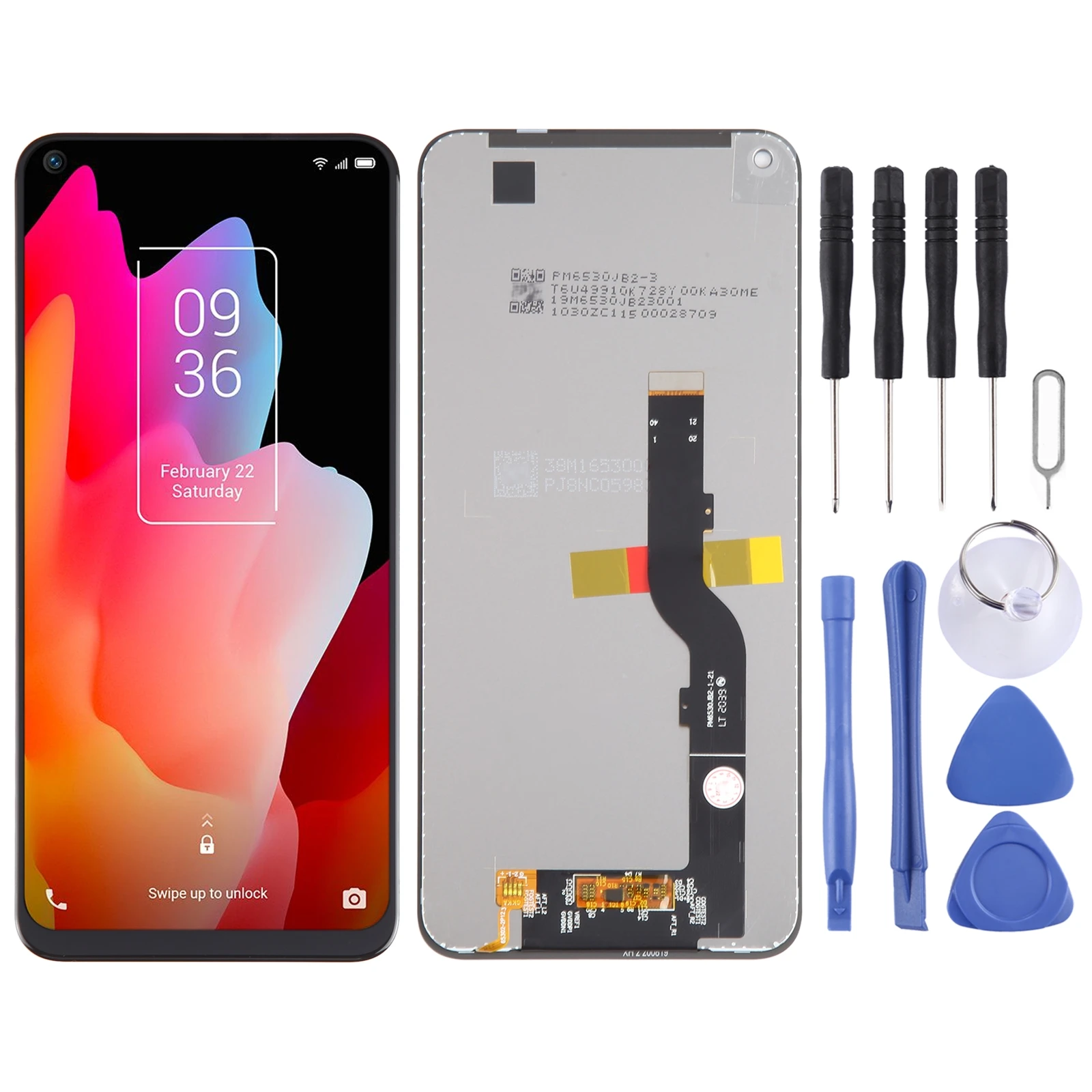 TFT LCD-экран для TCL 10L / TCL 10 Lite / TCL Plex / T780H / T770H в сборе с дигитайзером
