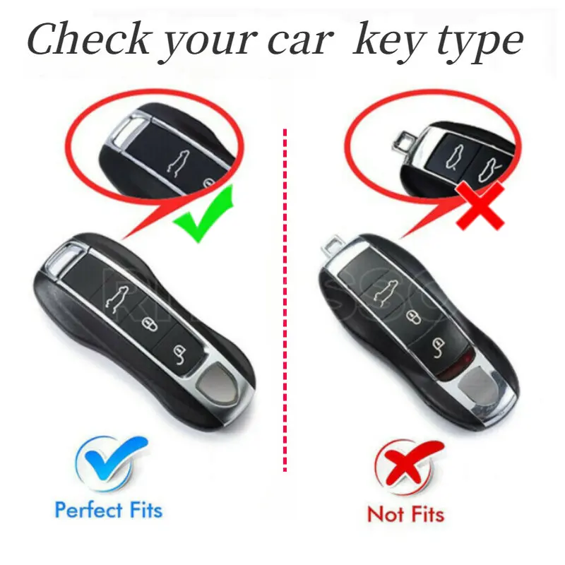 عالية الجودة شفافة غطاء مفتاح بعيد حافظة الجلد شل صالح لبورشه كايين باناميرا 911 992 سلسلة 2017-2020 #2