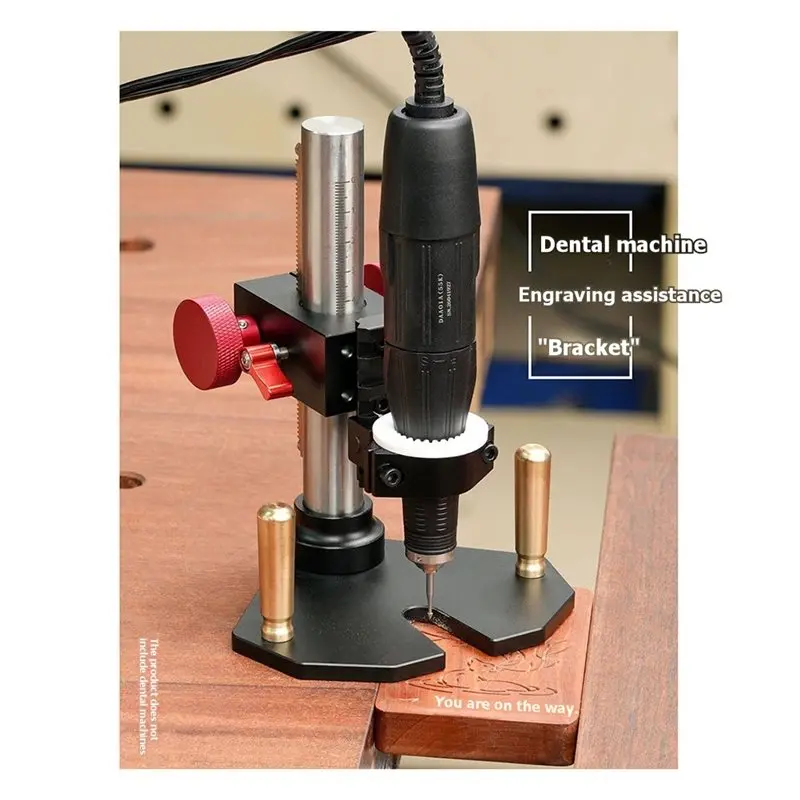 A73U Dental Machine Carving Auxiliary Support Silver Wire Inlay