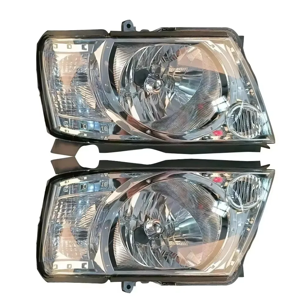 A Pair Headlights For Nissan SAFARI  Patrol GR V Wagon Y61 26010VD300 26010VD325 2000/05-2023/12