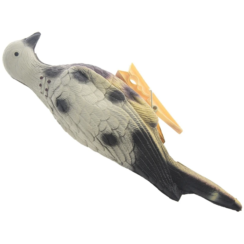 3D Pigeon Dove simulação isca para caça ao ar livre, espuma Decoy, Tiro com arco alvo para campo, 3X