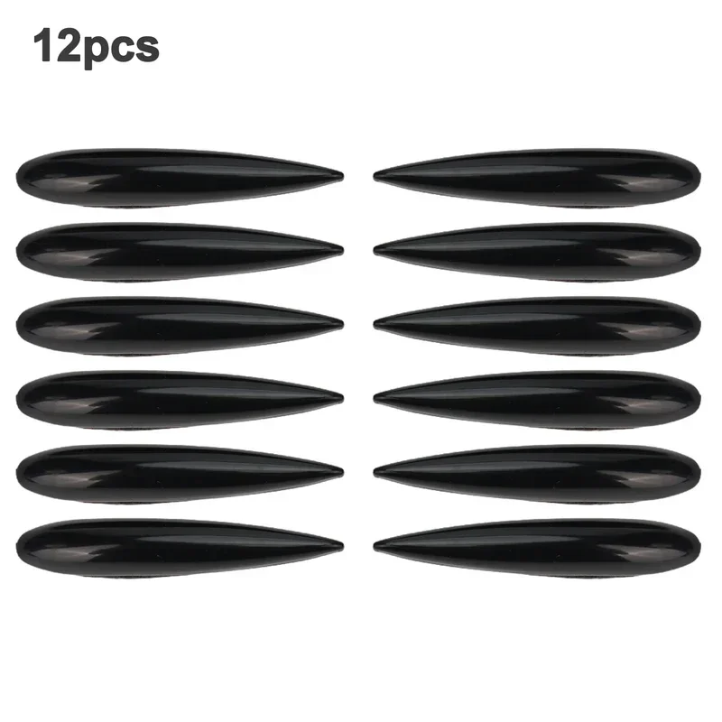 

For 12Pcs Car Modified parts Door Edge Guard Moldings Strip Bumper Protector Anti-scratch Corner Interior