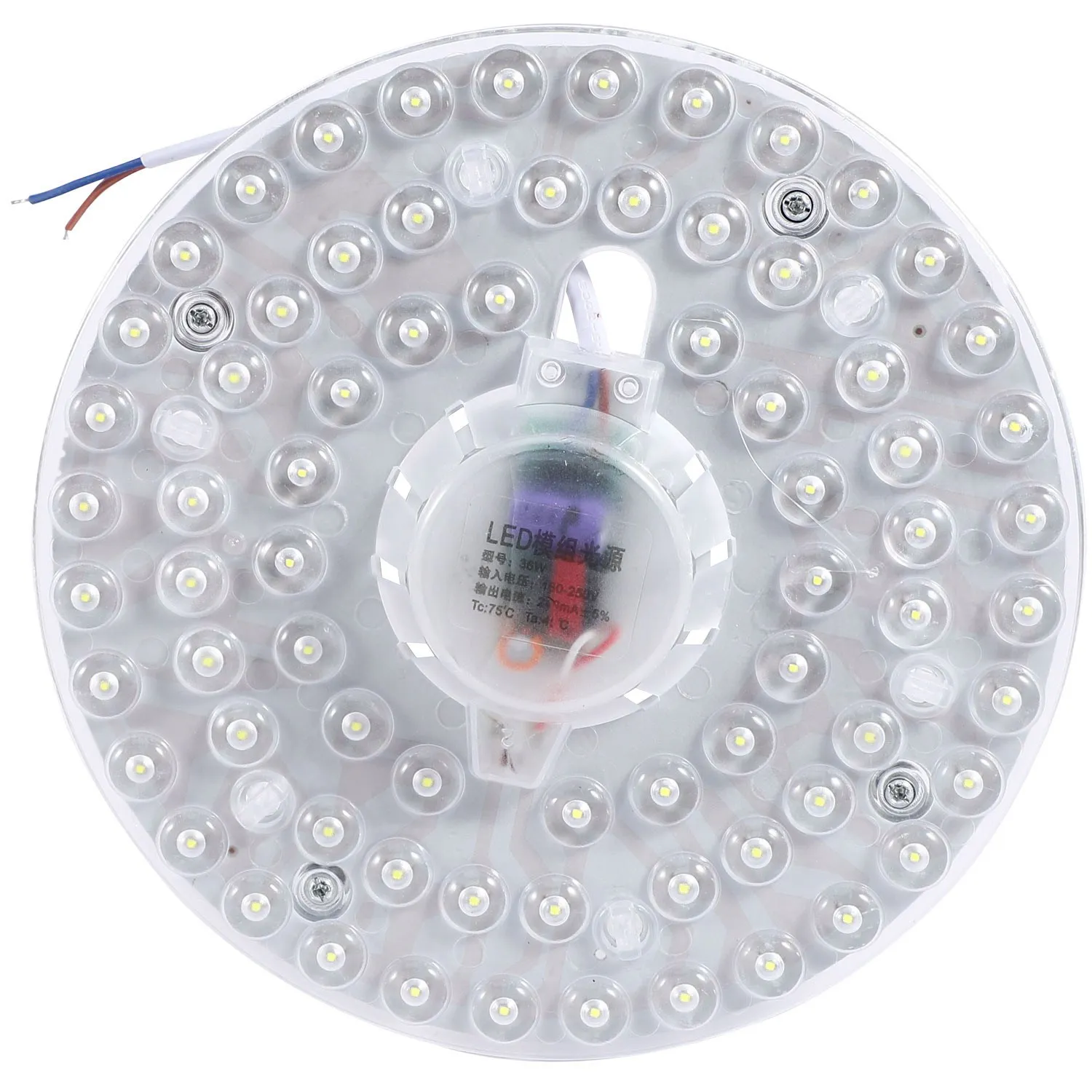 AEE8-Led Ceiling Light Module Light Source 36W Round High Brightness Lighting Indoor Ceiling Light Cold White