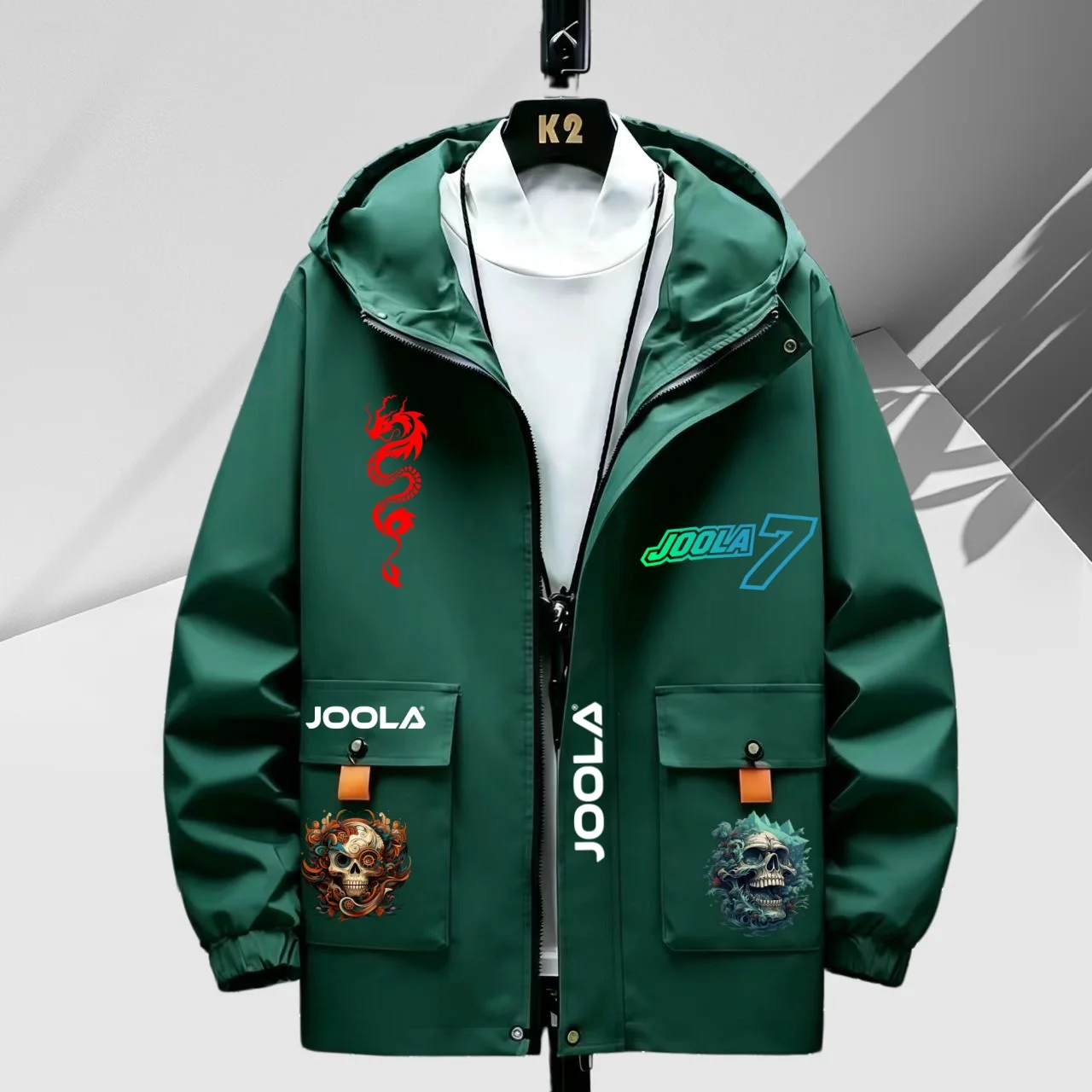 Men's Lightweight Solid Color Hooded Jacket Outdoor Casual Windbreaker Adventure-ready Plain Hooded Jacket Men Casual Zip Up Mul