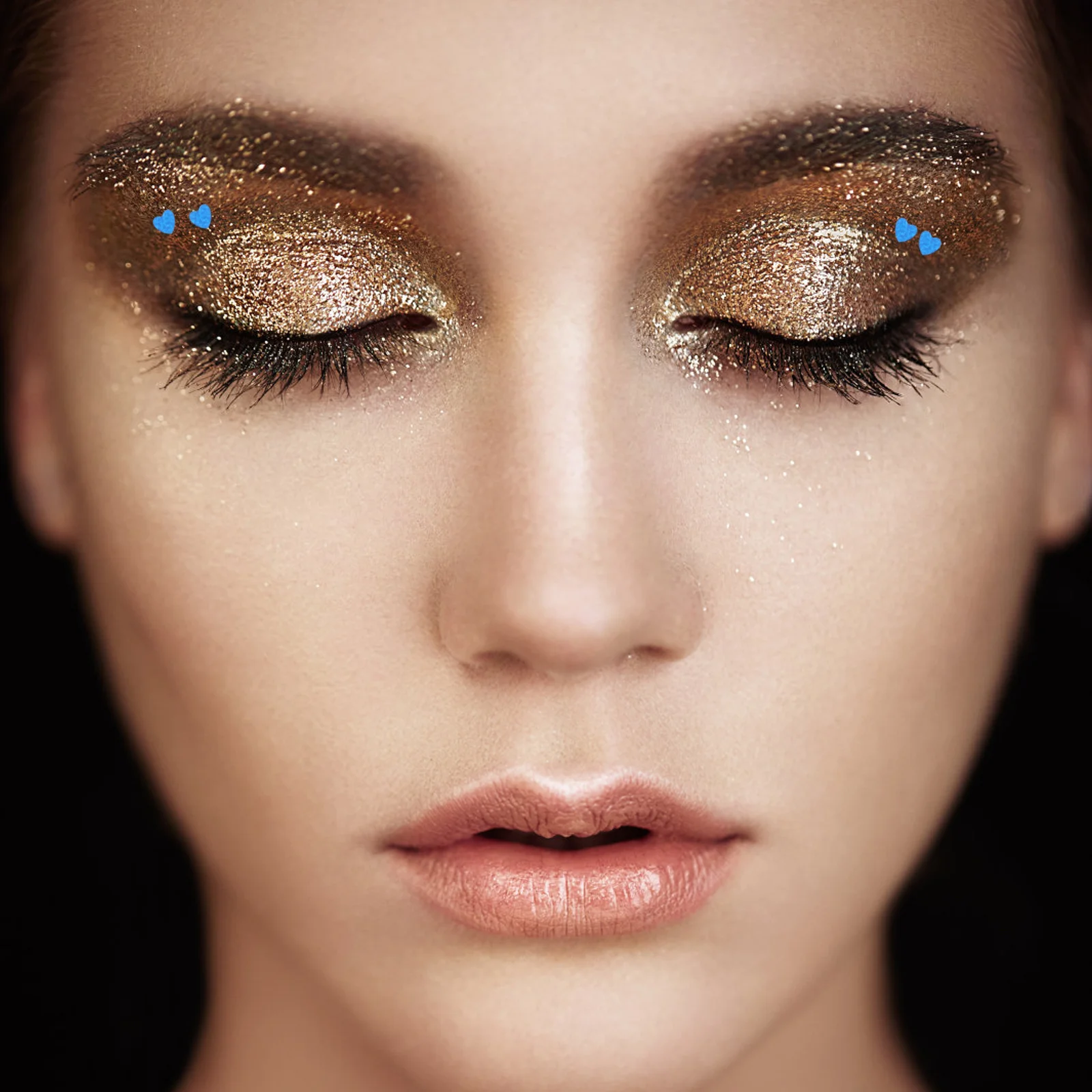 

12 Boxes Heart Glitter for Nails Unique DIY Nail Art Effects Shiny Decorations for Party Birthday Festival Nightclub Style