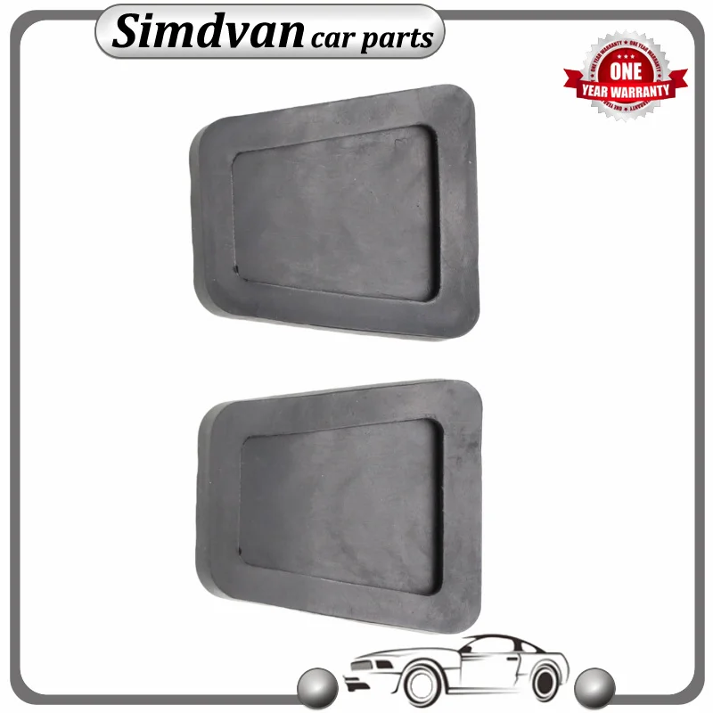 2 uds almohadilla de Pedal de embrague de freno cubierta de goma compatible con Mitsubishi Lancer Outlander Eclipse Hyundai MB193884 32825-36000 328703700 New0
