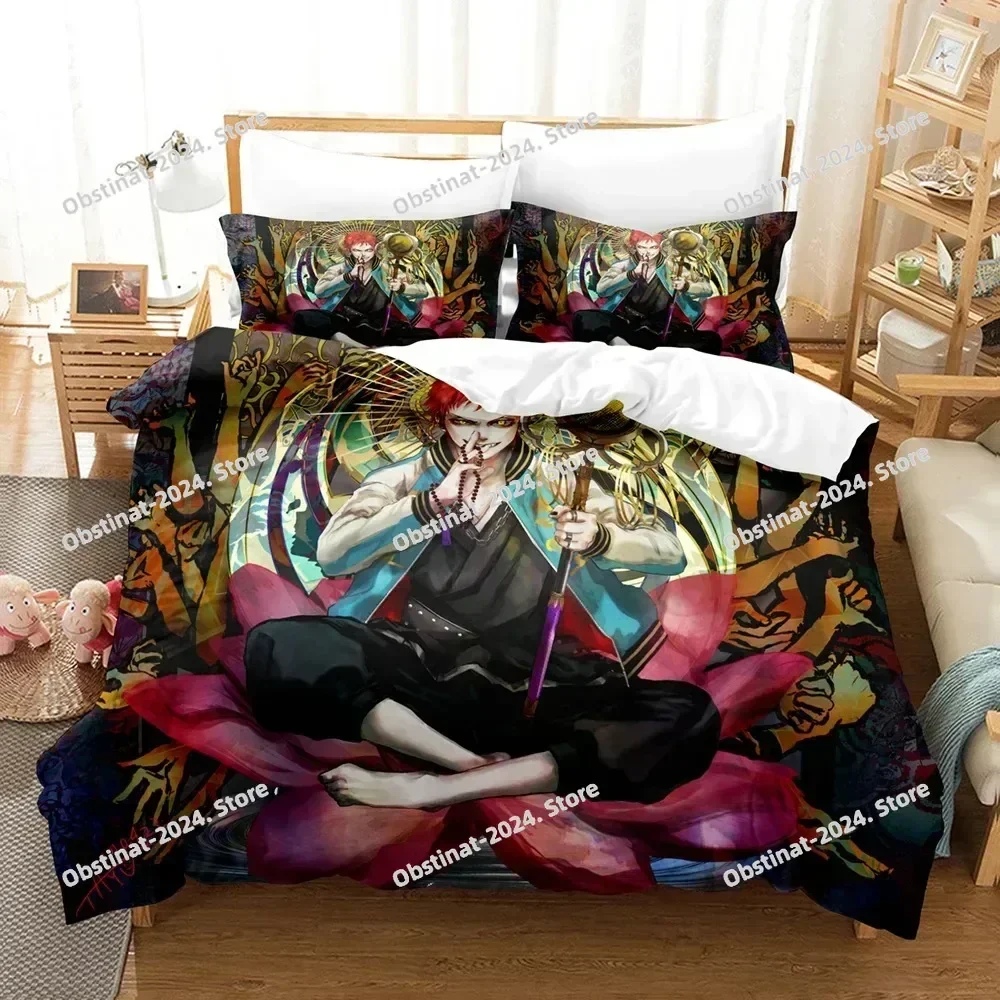 2025 3D Print Hypnosis Mic Division Rap Battle Bedding Set Boys Girls Twin Queen Size Duvet Cover Pillowcase Bed For Kids Adult