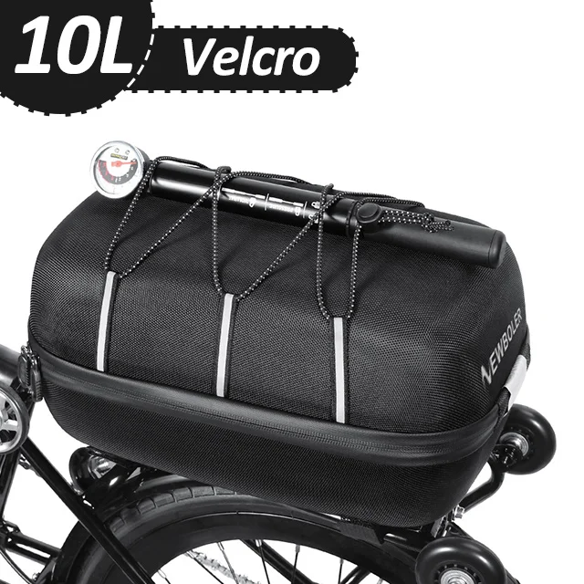 NEWBOLER Brompton Achterzadeltas 20L Grote Capaciteit Waterdichte Fietstas Fietsbagage Geschikt voor Brompton Vouwfietsen