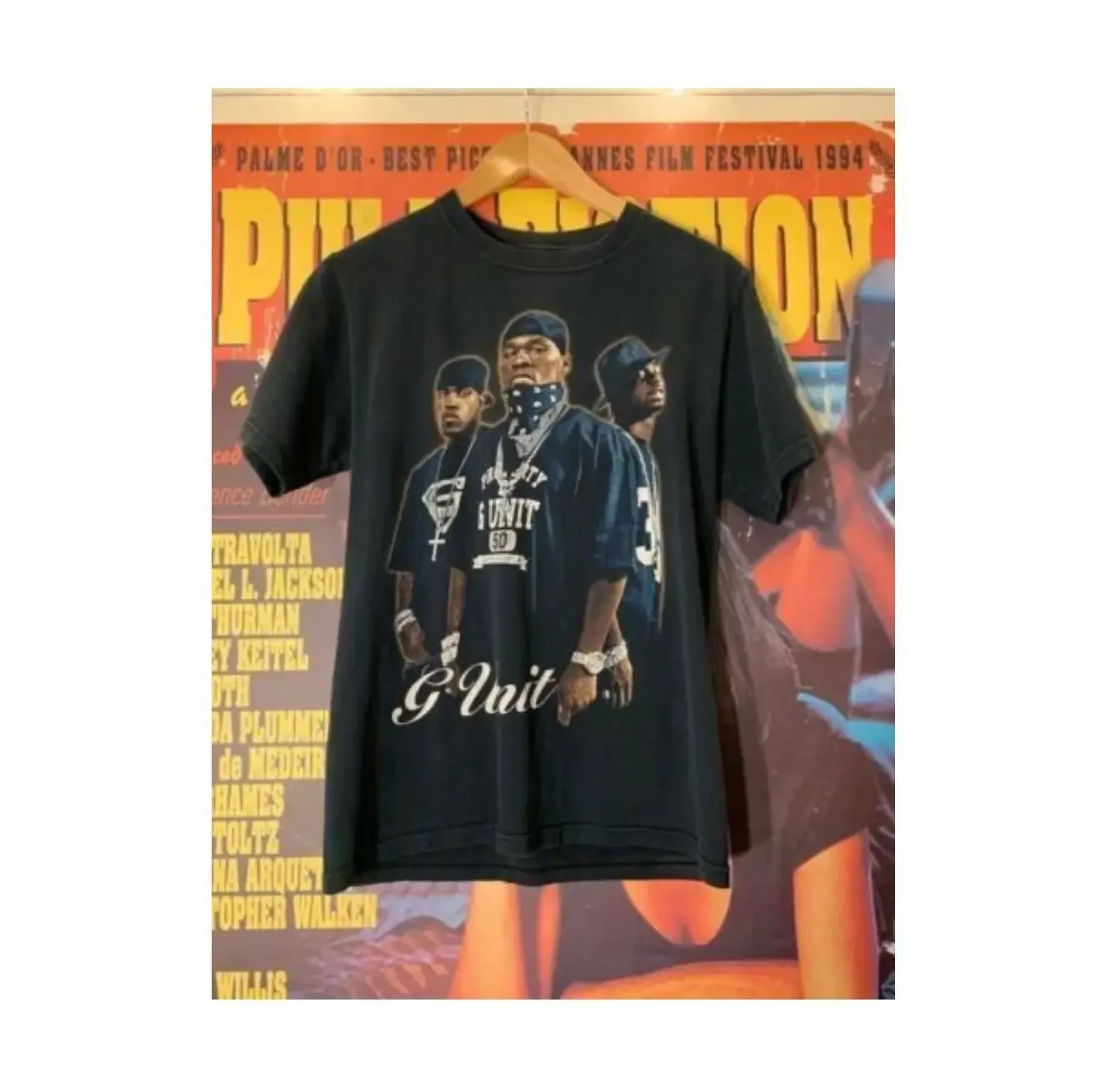 Vintage G Unit 50 Cent Vintage Tour Shirt Unisex Cotton Men Women long sleeves