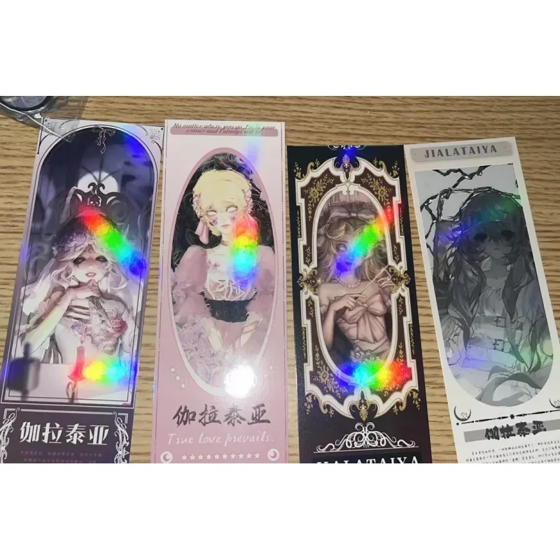 Identity V Sculptor Galatea Laser Ticket Photocard Acrylic Stand Pin Badge Keychain Postcard Bookmark Photo Cards Set
