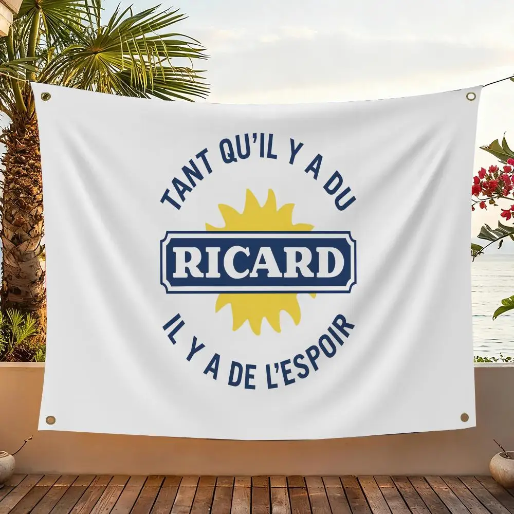 R-Ricard Flags Home Yard & Garden Decor Banner - Indoor Outdoor Wall Hanging Flag view 5