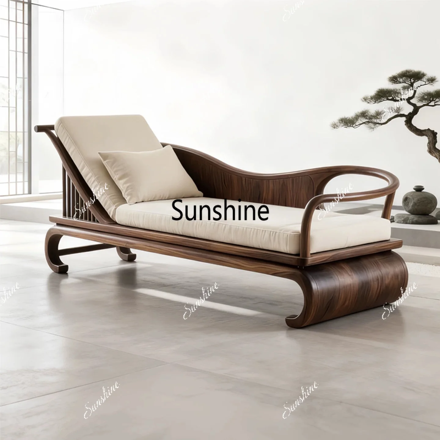 Living room chaise longue modern zen living room hotel chaise longue