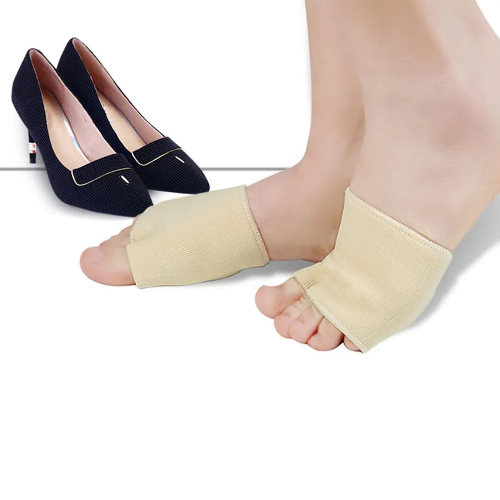 

Anti-wear Forefoot Pads Soft Cushions Sandals Insoles Metatarsal Supports Nylon Rubber Comfortable Reduce Friction Relieve Pain