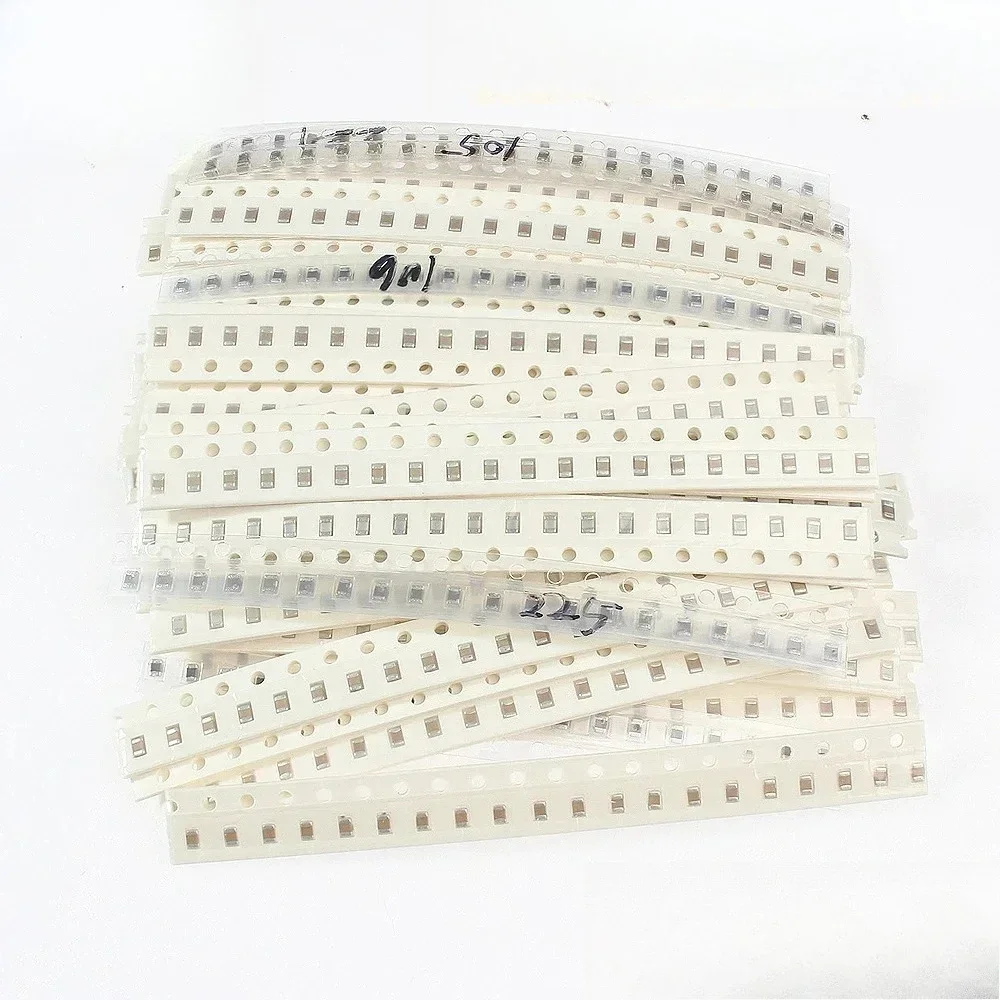 720PCS SMD 세라믹 커패시터 분류 키트 0603/0805/1206 36 값 × 20PCS 1pF-10μF PCB 수리 전자 프로젝트