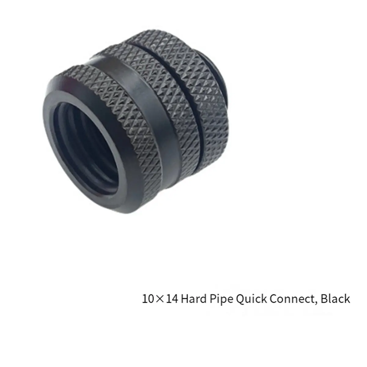 computer 8PCS Hard Tube Fitting Kit for OD14mm Acrylic PETG Hard Compression Connector for Computer Water Cooling