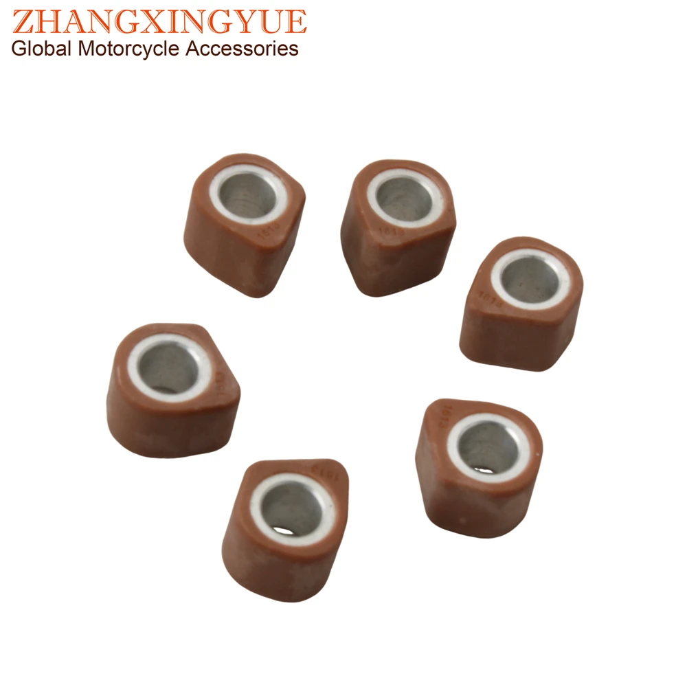 Racing Variator Slider Roller Weights 16x13mm 4g 5.5g 6g 7g For Sym Fiddle Orbit Symply 50cc 4T Scooter