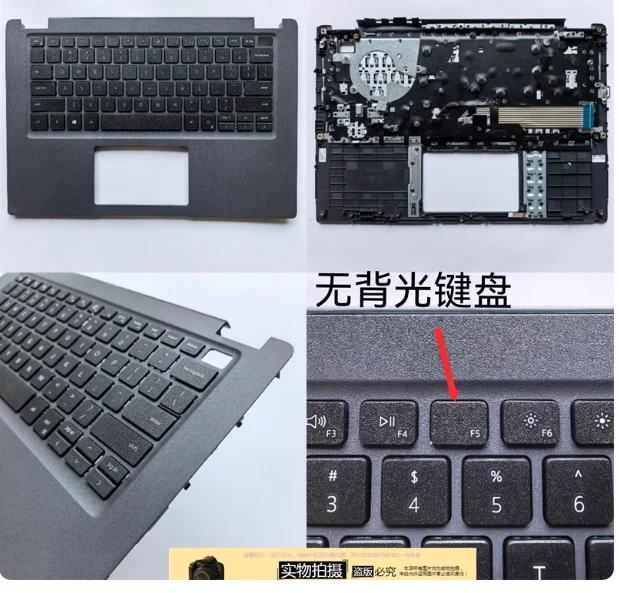 

Новый чехол для упора для рук ноутбука без подсветки с клавиатурой для DELL Latitude 3410 L3410 E3410 P129G