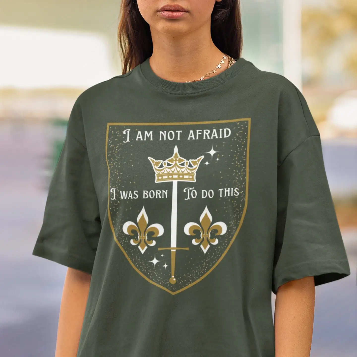 St Joan Of Arc I Am Not Afraid Was Born To Do This T Shirt Light Academia Clothing Bookish Renaissance Dark Clothes