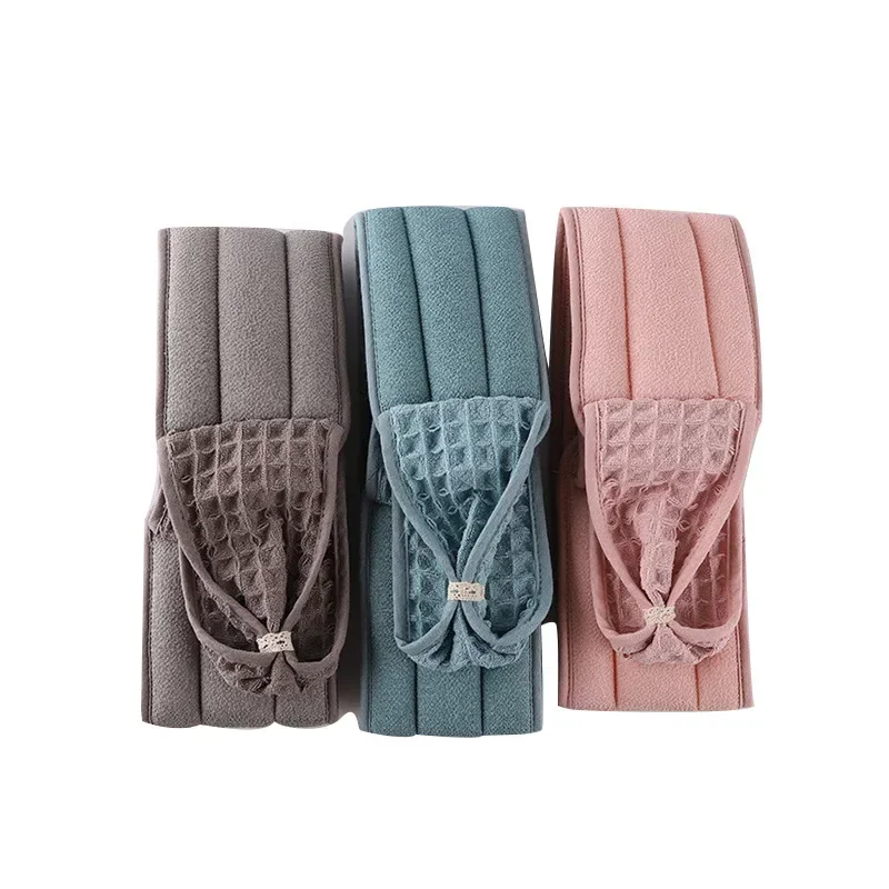 1pc New Plant Silk Fiber Bathing Strip Body Scrubber Sponge Back Shower Brush Towel Extended Skin Clean Massage Belt Accessories