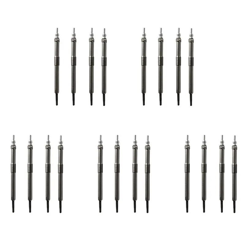 20Pcs Turbo Diesel Heater Glow Plugs Heater For Ssangyong Actyon & Sports Kyron Rexton 6641590001 A6641590001