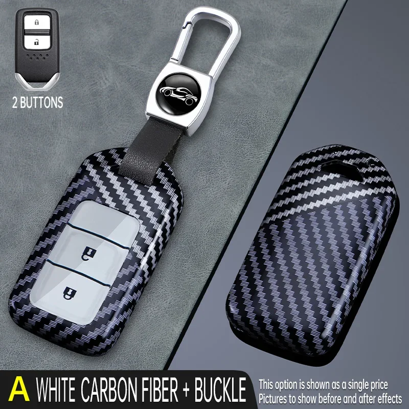 

ABS Car Key Case Cover Shell Protector Fob For Honda HRV XRV Accord Civic Odyssey Fit CRV CR-V Crider Pilot Jade Jazz Vezel