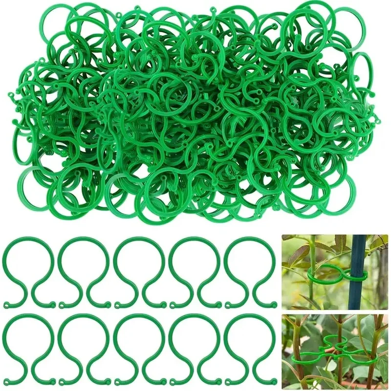 50-300 Pcs Plant Clips for Climbing Plants Garden Clips Plant Support Clip for Gardening Clip for Support & Securing Plants