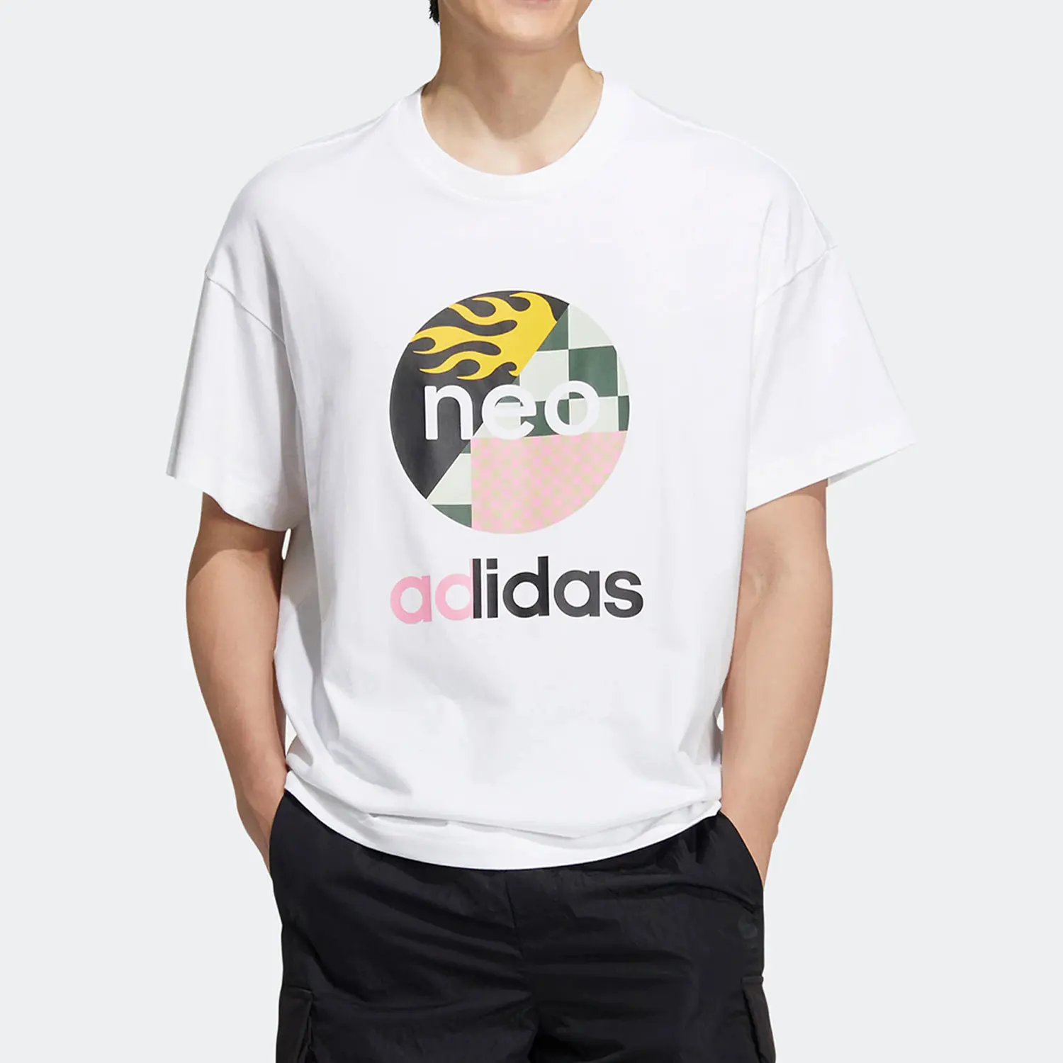 

Adidas genuine Summer New Style Men's Loose Breathable Casual Sports T-Shirt HN4742