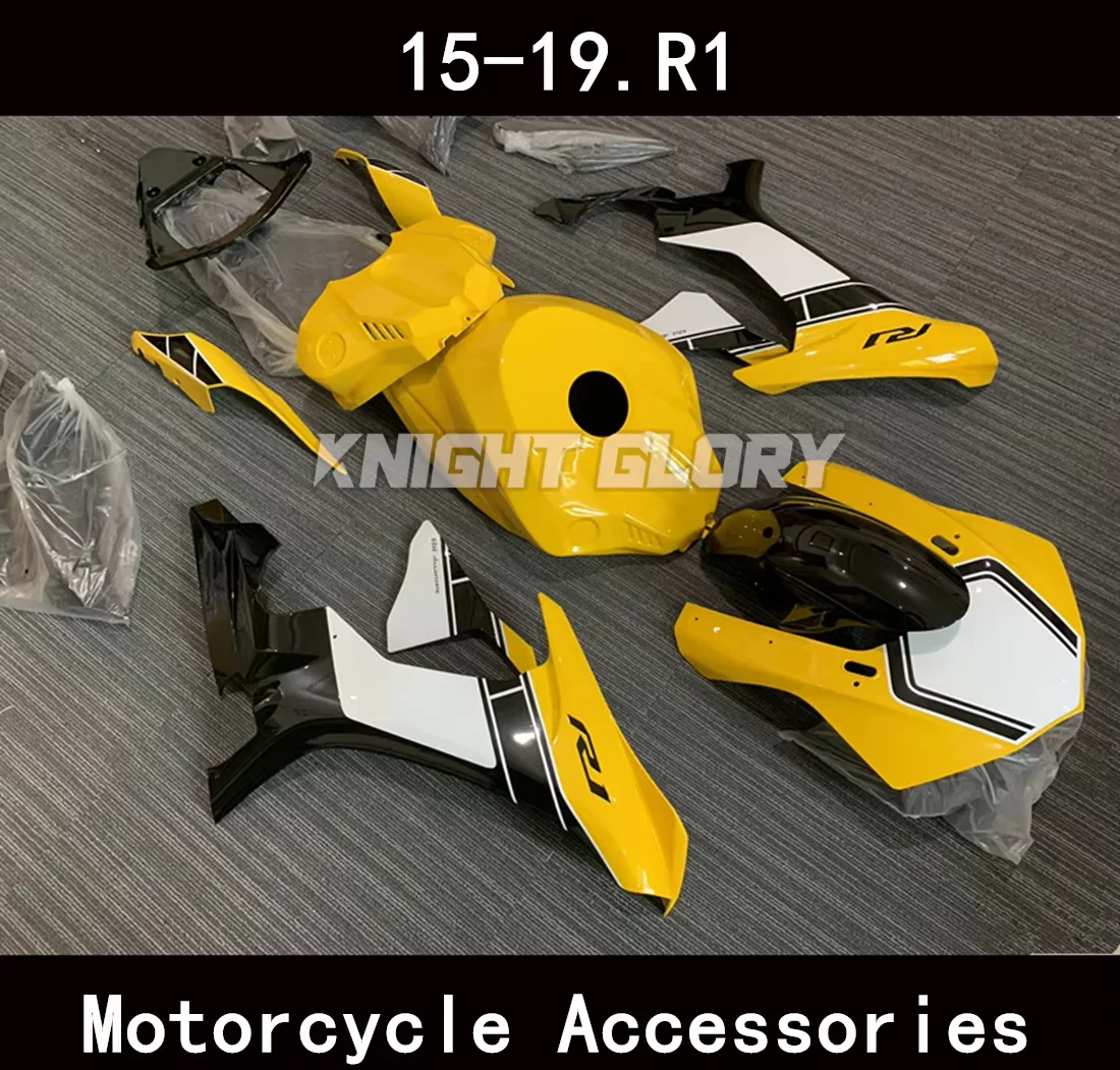 Suitable for YZF-R1 YZF R1 2015 2016 2017 2018 2019 Motorcycle Shell Fairing Spoiler Bodywork Set RN321 RN49