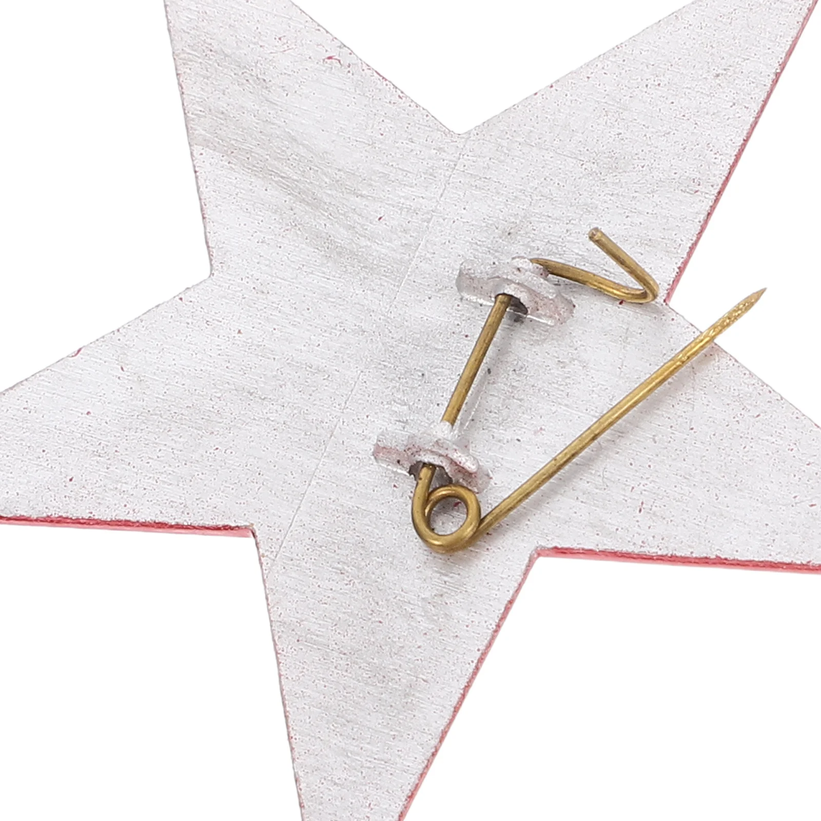 10 قطعة قبعة نجمة خماسية بروش خفيفة الوزن دبابيس التلبيب الألومنيوم للقبعات والسترات حقائب الظهر شارة الصدر أنيقة للجنسين #5