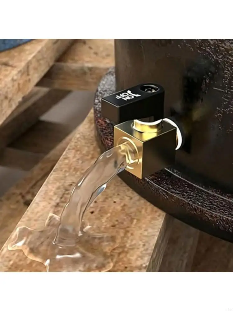 

Durability Brass Pneumatics Actuated Ball Valves Air Compressors Valves Drain Ball Valves for Industrial and Home Use C7AC