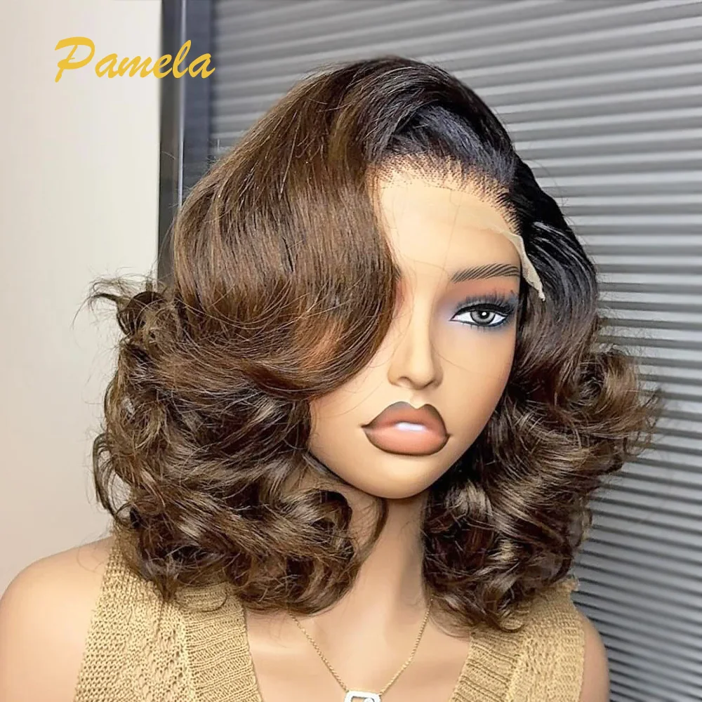 perruques-de-cheveux-humains-sans-colle-loose-wave-ombre-1b-4-blond-fonce-courtes-pretes-a-porter-4x4-lace-closure-transparente-pre-plucked