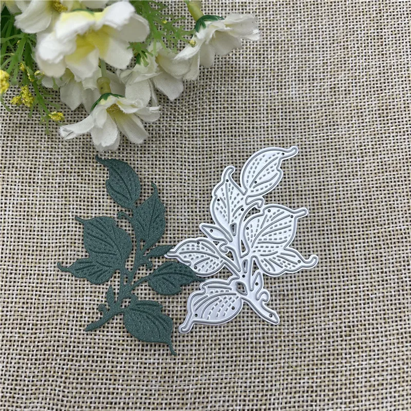 Leafage  Lace background Metal Cutting Dies Stencils For DIY Scrapbooking Decorative Embossing Handcraft Template