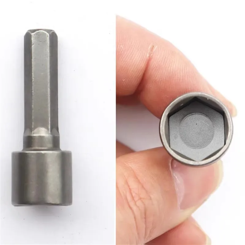 Hex Sockets Sleeve Wrench Nozzles Nut Driver Set Screwdriver Drill Bits Hex Shank Electric Screwdriver Tool Socket Extension Rod