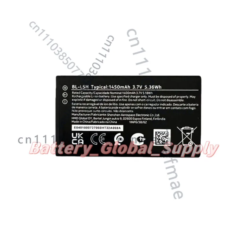 Battery for Nokia BL-L5H 105 4G/110 4G/125/150 3.7v 1400mah Fast Delivery New