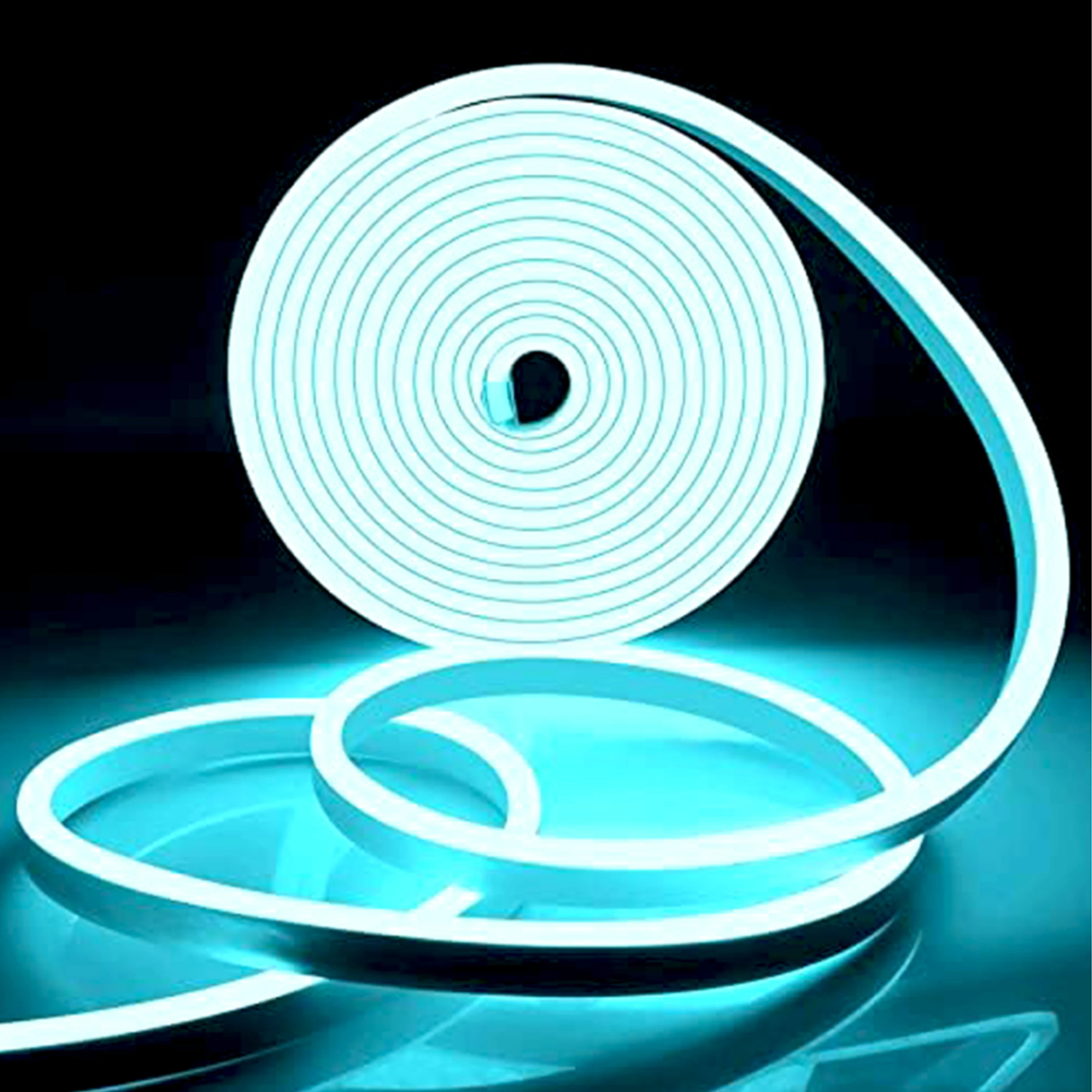 5m 12V LED Neon Strip Verlichting Outdoor Waterdichte Siliconen Neon Lamp Outdoor DIY teken Diode Tape Home Garden Decor Aquarium Licht