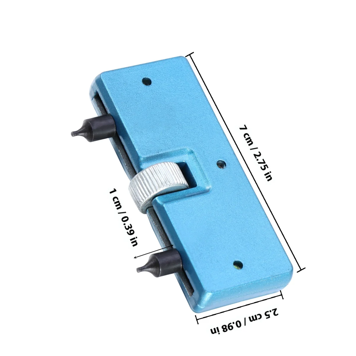 Portable Adjustable Watch Case Opener Durable Steel Anchor Repair Tool Screw-on Back Cover Remover for Waterproof Watches