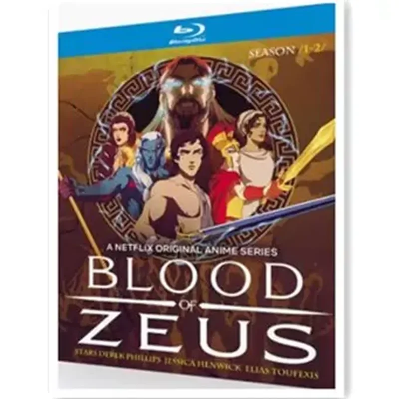 

BD Blu-ray High Definition Animation Blood of Zeus Seasons 1–3 Three-Disc Box Set with Chinese English and Traditional