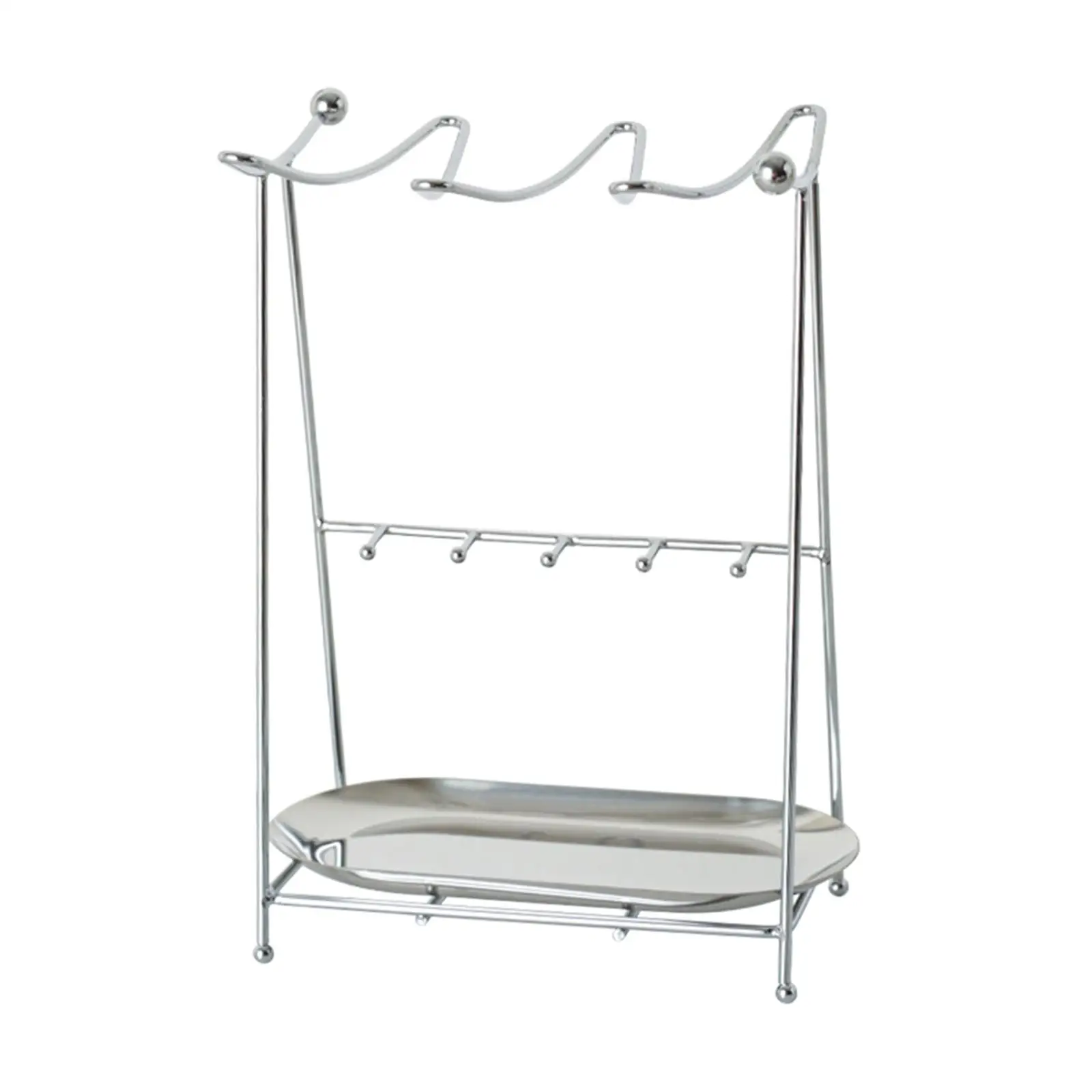 

Jewelry Organizer Stand Multifunctional Bracelet Necklace Storage Display Stand for Dormitory Showcase Shop Bedroom Photography