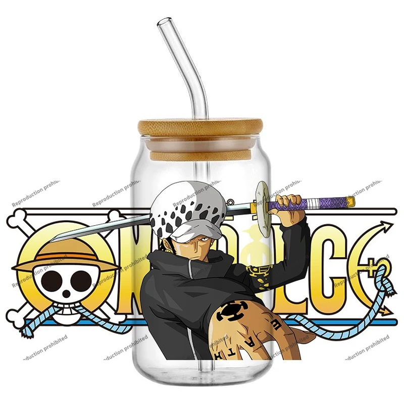 Une pièce plus récent 41 Hype Design 16oz UVDTF 3D autocollants UV DTF décalcomanies tasse tasse artisanat bricolage cadeau d'anniversaire