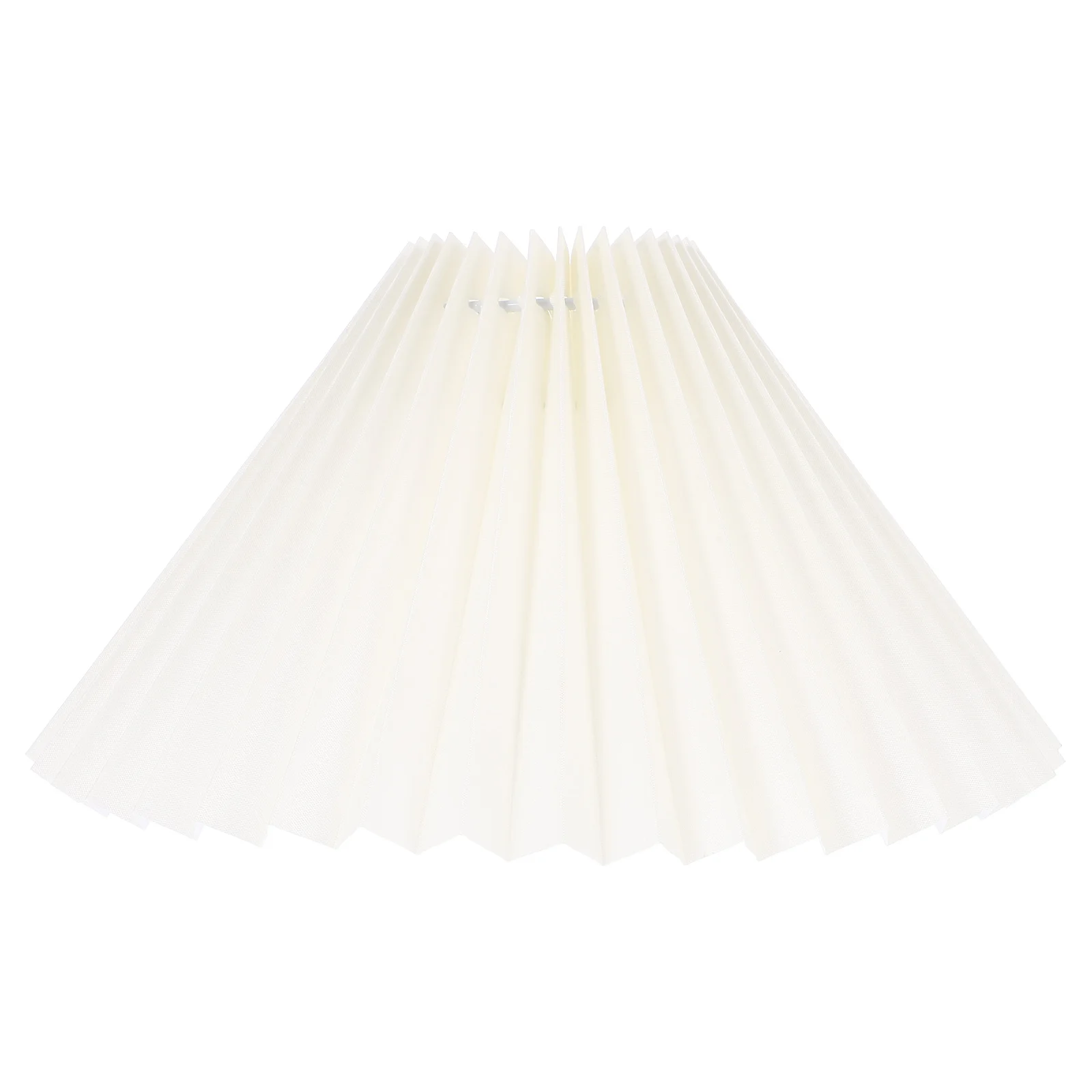 

Pleated Lamp Shade Large Yellow Paper Table Chandelier Cover Taper Creative DIY E27 Lighting Accessories Bedroom Living Study