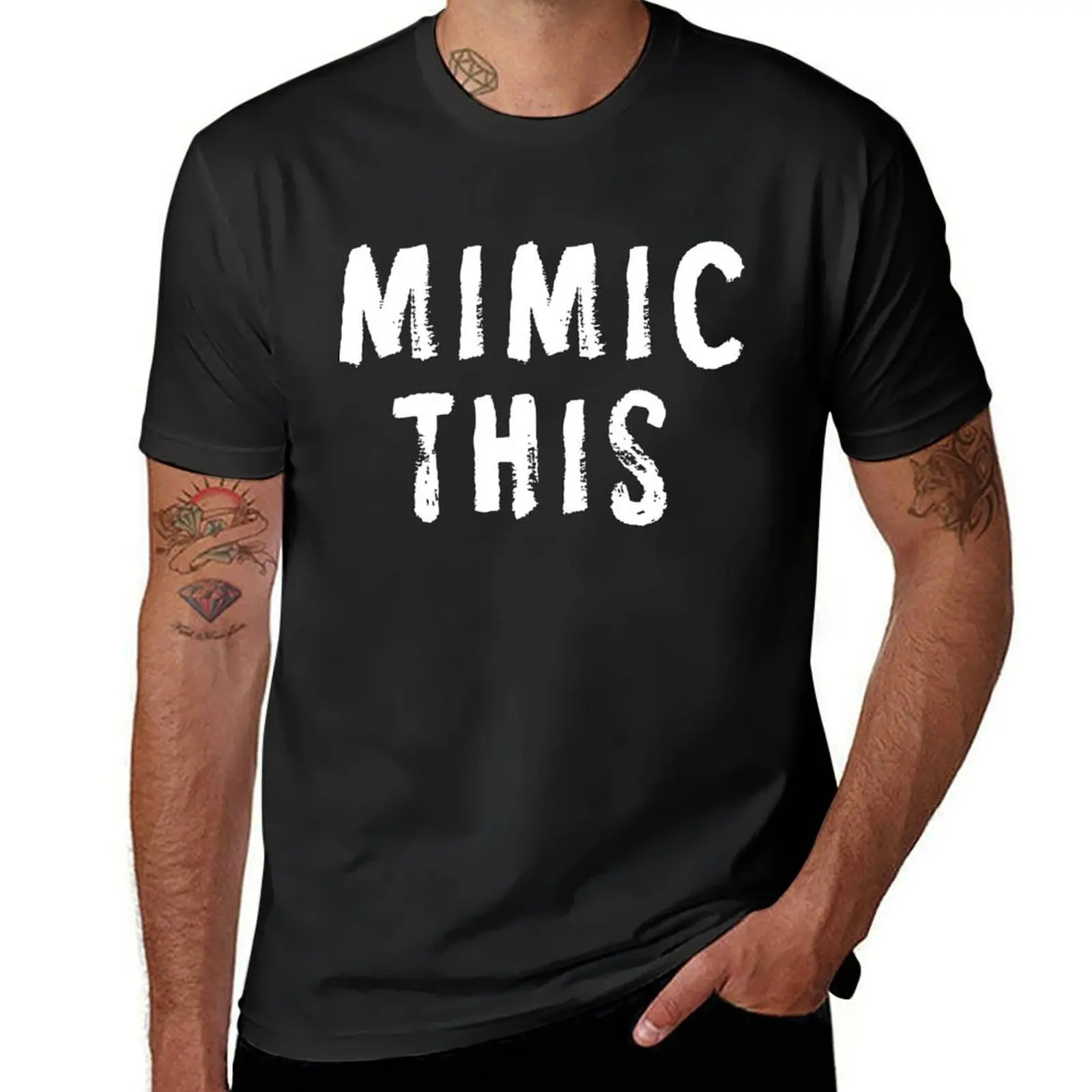 MIMIC THIS - Kimmel (Screen Accurate) Edge of Tomorrow T-Shirt summer clothes oversizeds quick drying blanks mens clothing