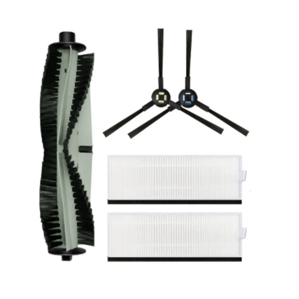 แปรงหลักแปรงด้านข้างแผ่นกรอง HEPA อะไหล่ทดแทนสำหรับ iLife A7 A9S V8S V8 X750 X800 X785 V80 silvercrest SSR1 SSRA1