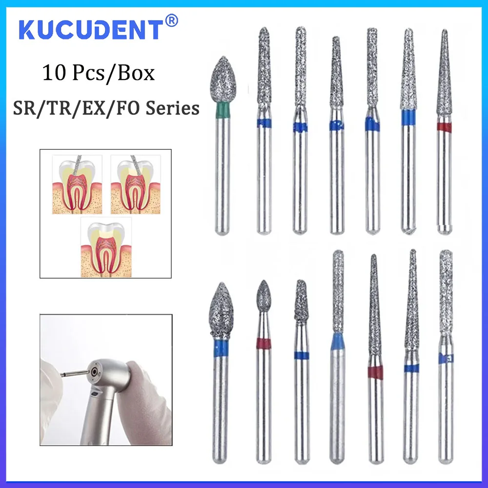10 Pcs/Box Dental D…