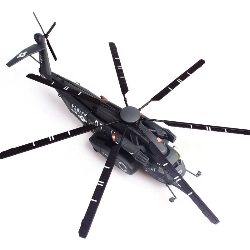 دييكاست 1:72 مقياس سبيكة البحرية الأمريكية MH-53E هليكوبتر CH-53 07 نموذج طائرة كلاسيكي الانتهاء ثابت جمع حلية العرض