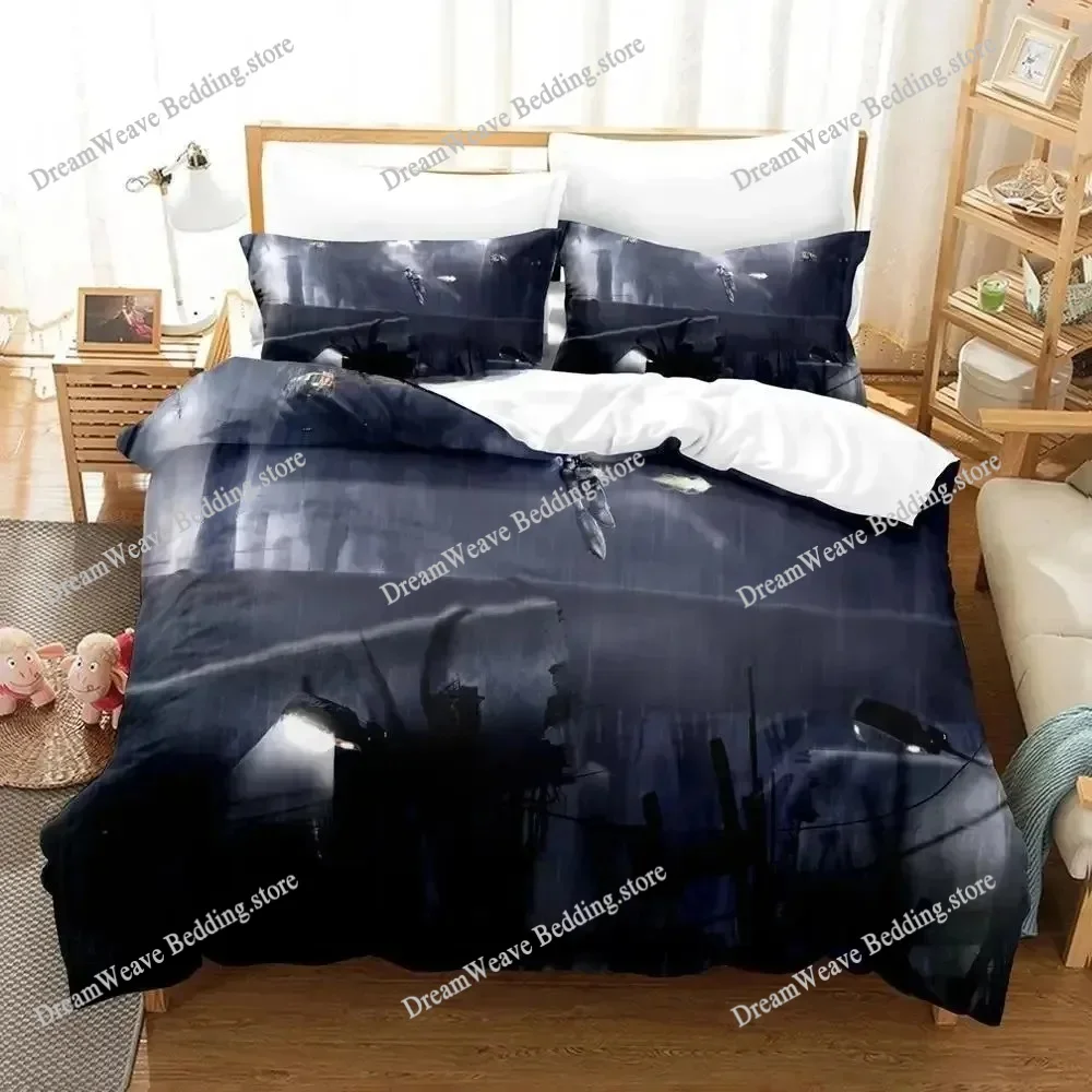 New Mega Man X Dive Bedding Set Single Twin Full Queen King Size Bed Set Adult Kid Bedroom Duvet Cover Sets 3D Print Game Anime