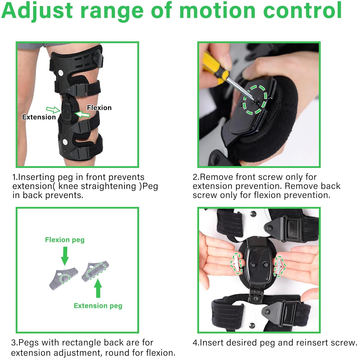 Lateral Unloader Knee Brace for Osteoarthritis, Bone on Bone Joint Degeneration Offloader with Built in Hex Key, Outside Left